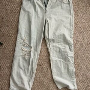 Light blue Distressed Jeans